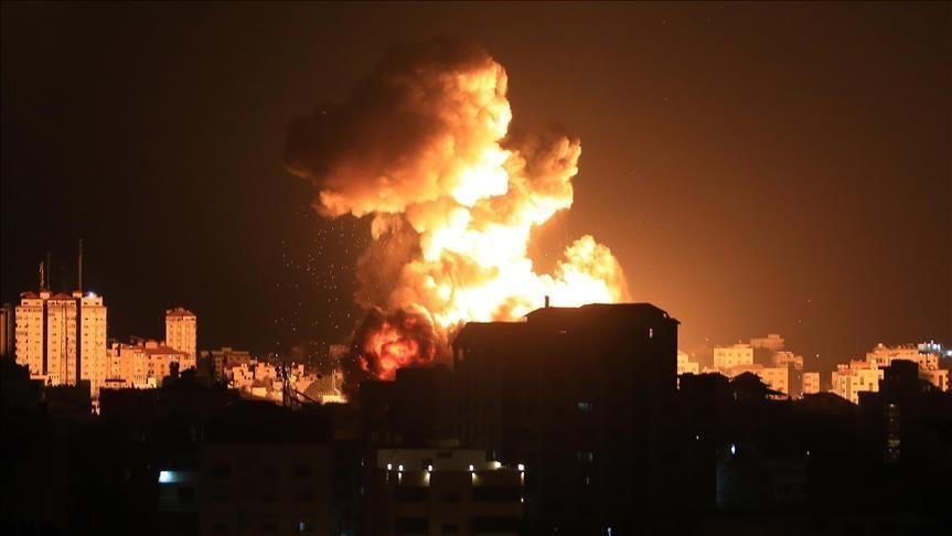 إسرائيل تعلن قصف مكتب قائد الأمن الداخلي في غزة